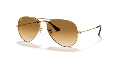 Ray-Ban RB3025 Aviator Gradient Gold XL